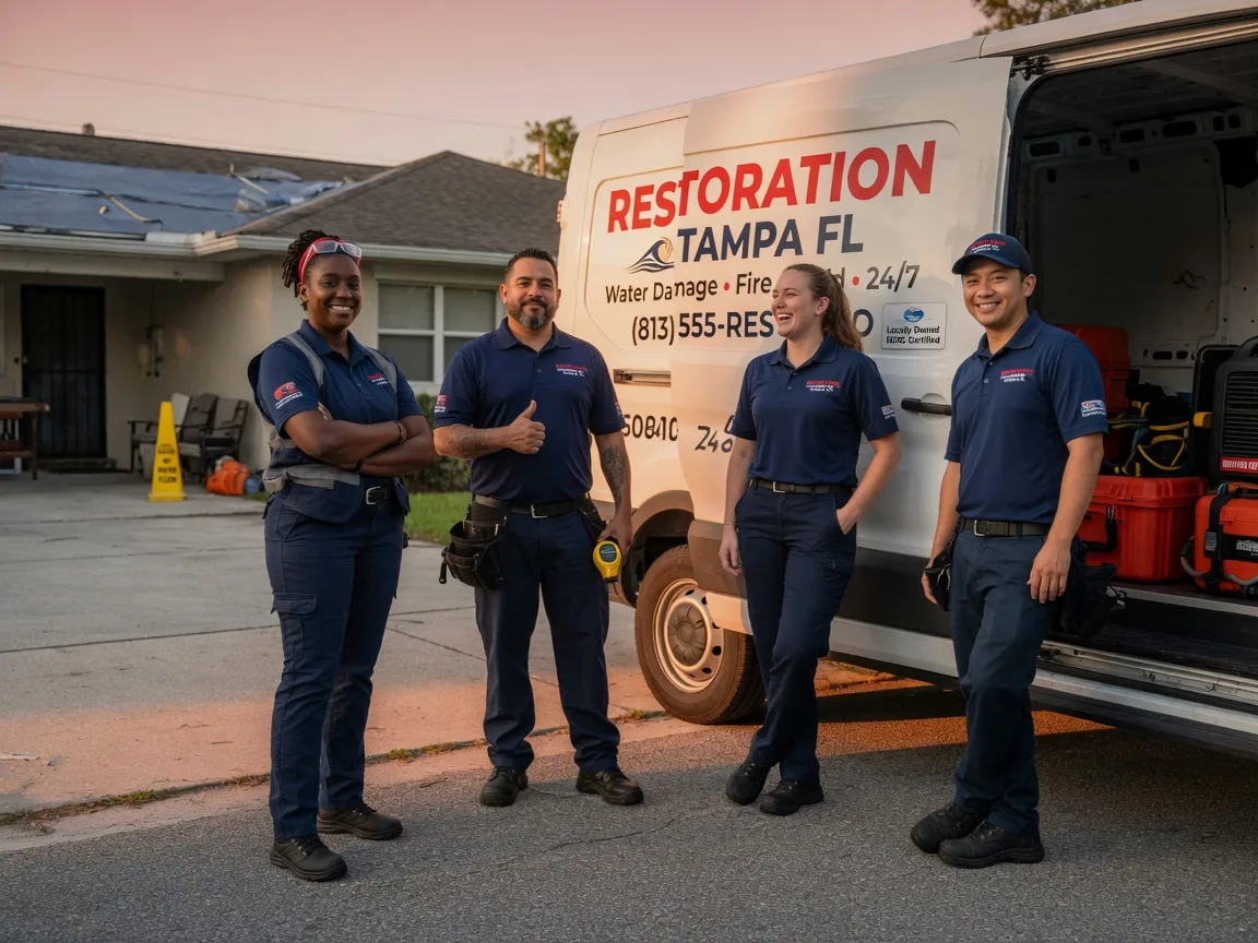 Water Damage Restoration company in Cuero, TX